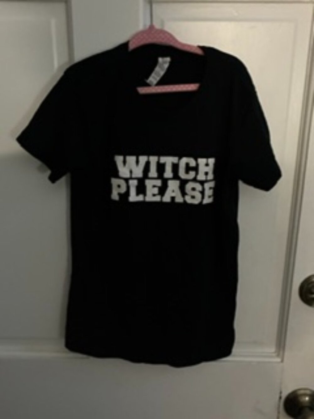 Witch Please Black Graphic T-Shirt | Funny Halloween Tee | Bella+Canvas Size S